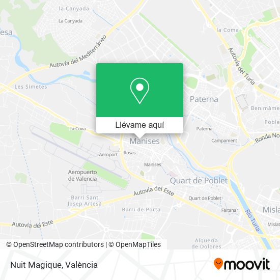 Mapa Nuit Magique