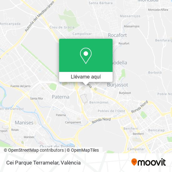 Mapa Cei Parque Terramelar