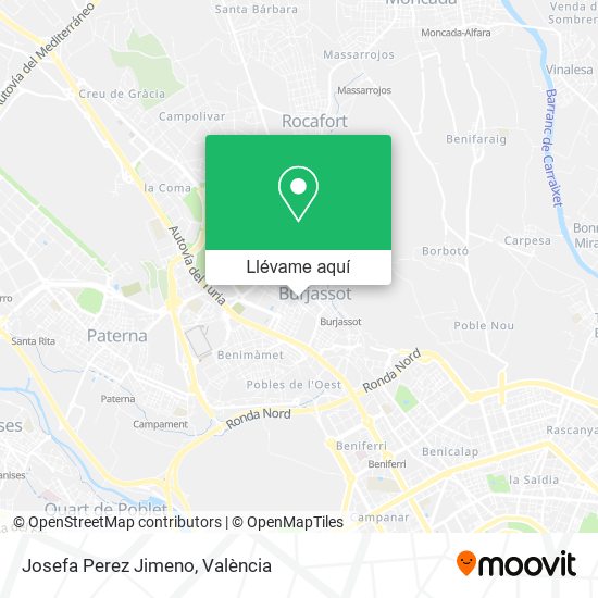 Mapa Josefa Perez Jimeno