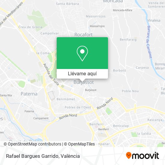Mapa Rafael Bargues Garrido