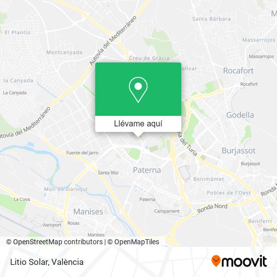 Mapa Litio Solar