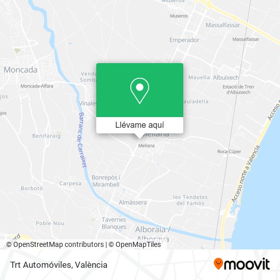 Mapa Trt Automóviles