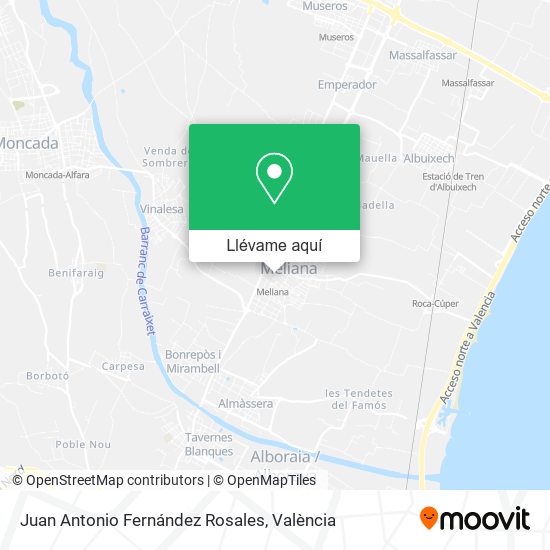 Mapa Juan Antonio Fernández Rosales