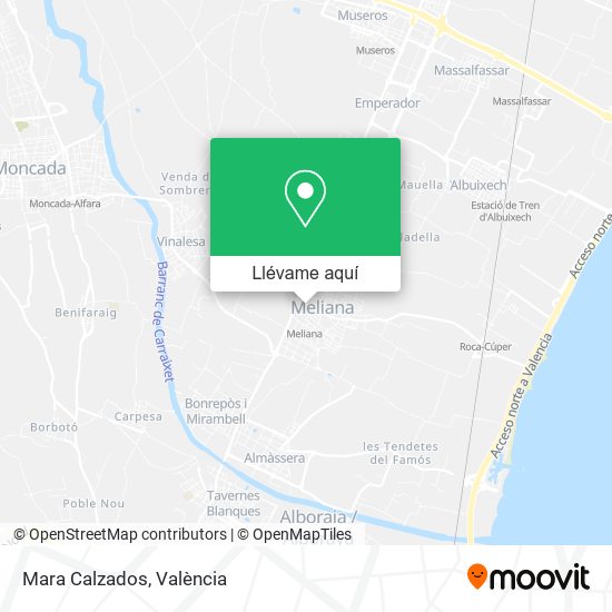 Mapa Mara Calzados