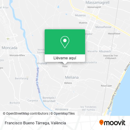Mapa Francisco Bueno Tárrega
