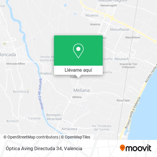 Mapa Óptica Aving Directuda 34