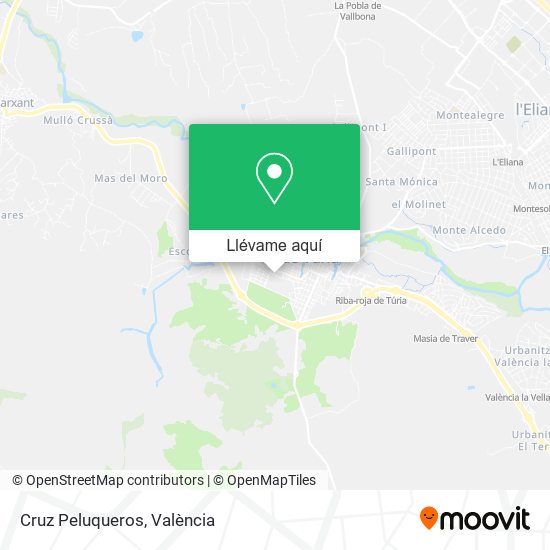 Mapa Cruz Peluqueros