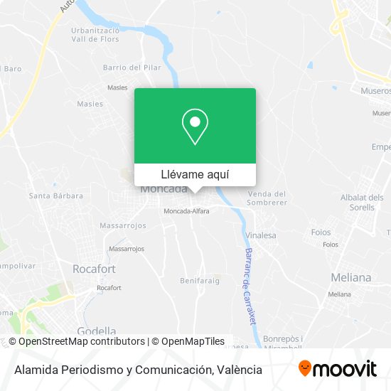 Mapa Alamida Periodismo y Comunicación