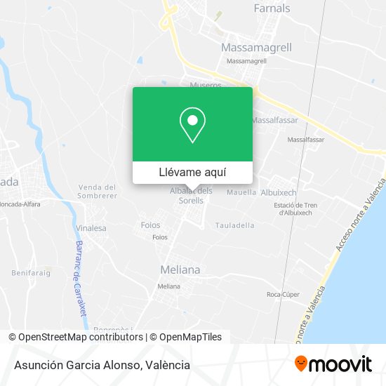 Mapa Asunción Garcia Alonso