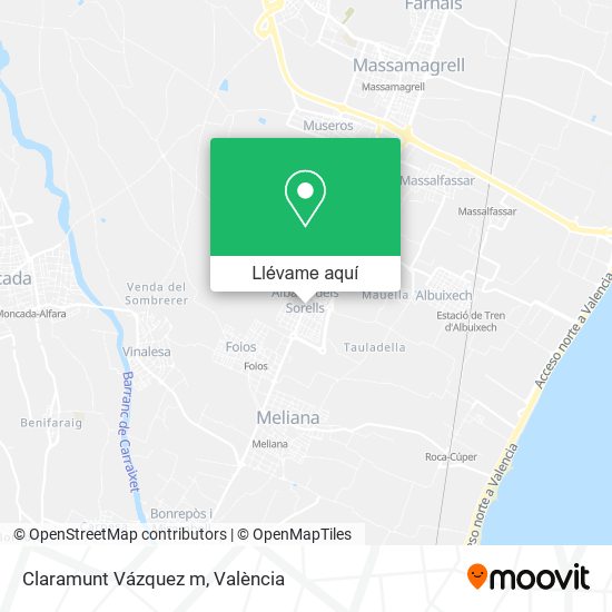 Mapa Claramunt Vázquez m
