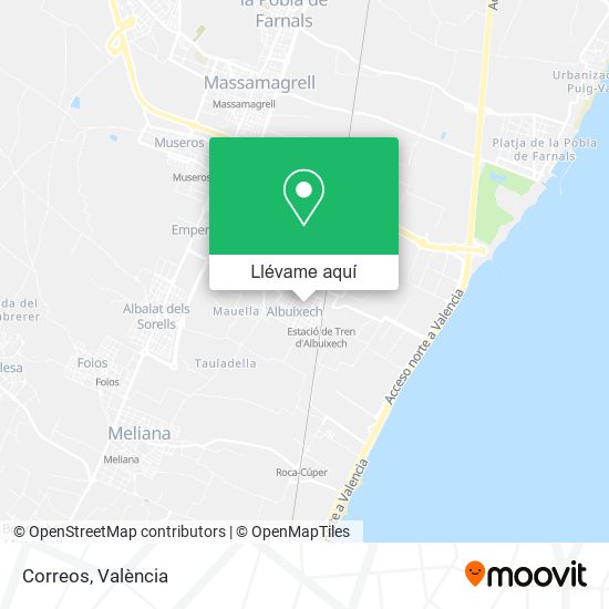 Mapa Correos