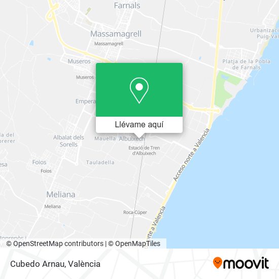 Mapa Cubedo Arnau
