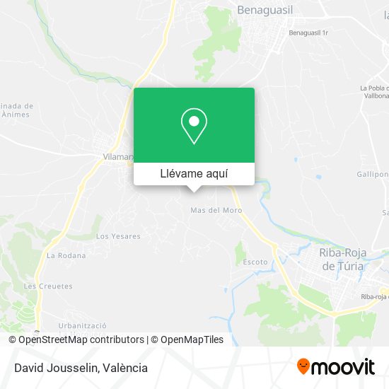 Mapa David Jousselin