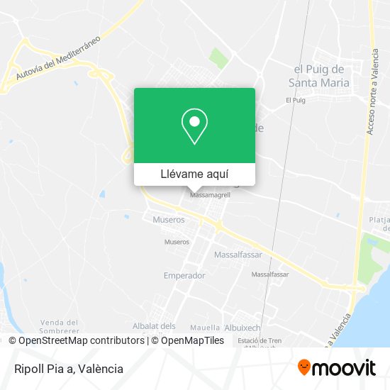 Mapa Ripoll Pia a