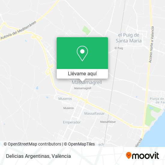 Mapa Delicias Argentinas