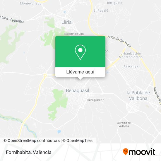 Mapa Fornihabita