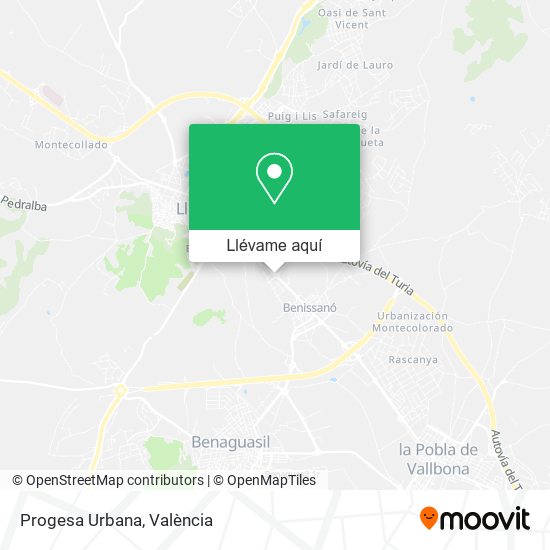 Mapa Progesa Urbana