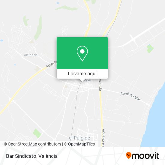 Mapa Bar Sindicato