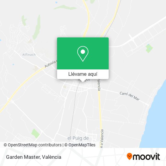 Mapa Garden Master