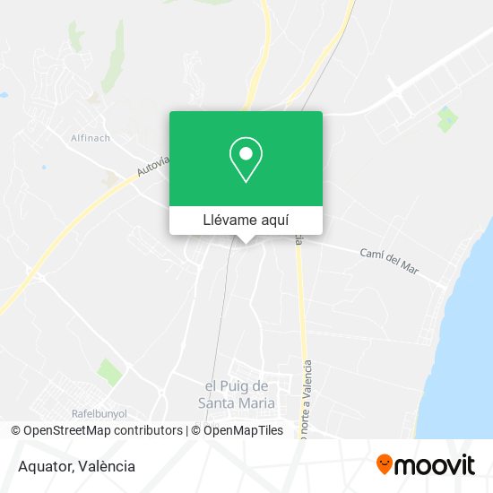 Mapa Aquator