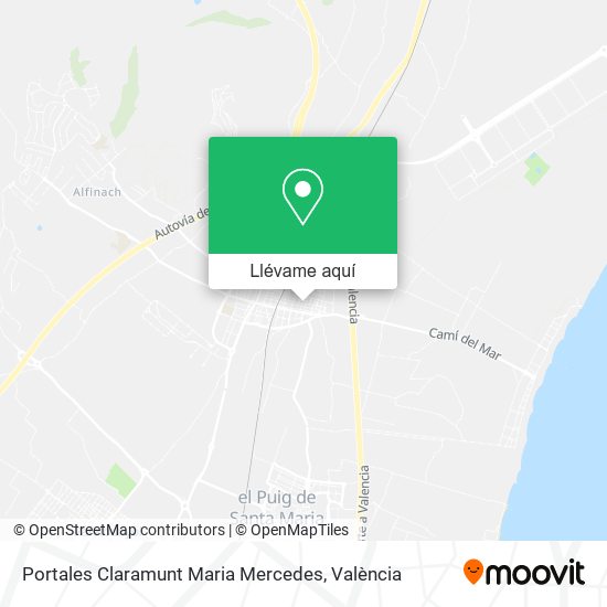 Mapa Portales Claramunt Maria Mercedes