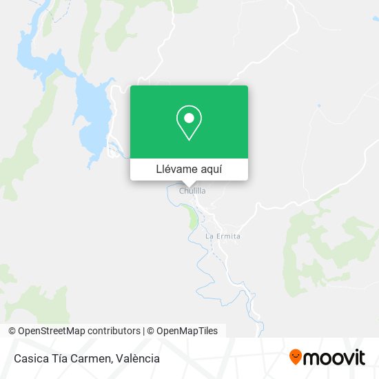 Mapa Casica Tía Carmen