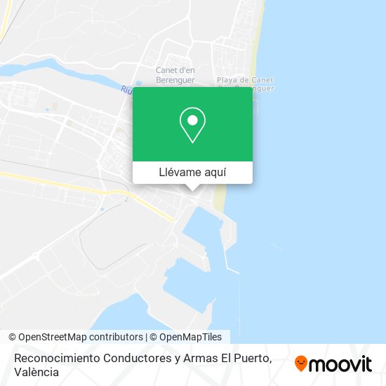 Mapa Reconocimiento Conductores y Armas El Puerto