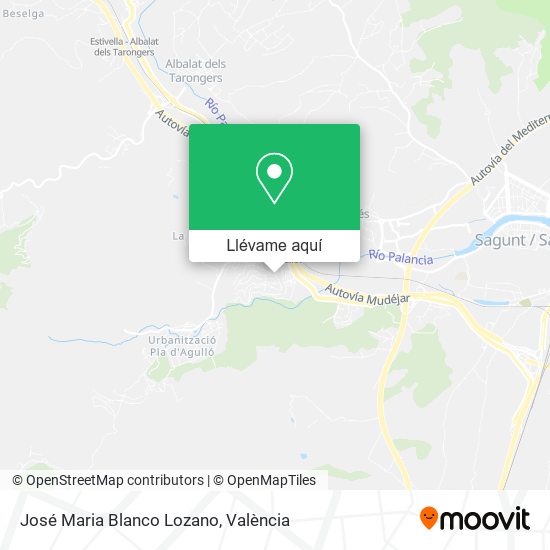 Mapa José Maria Blanco Lozano