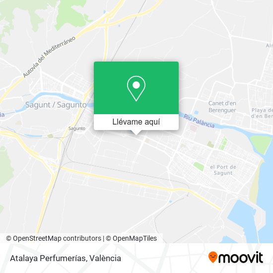 Mapa Atalaya Perfumerías