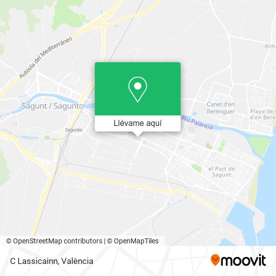 Mapa C Lassicainn