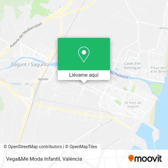 Mapa Vega&Me Moda Infantil