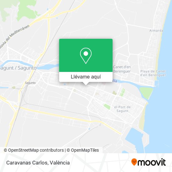 Mapa Caravanas Carlos