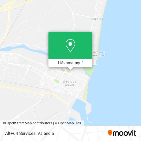 Mapa Alt+64 Services