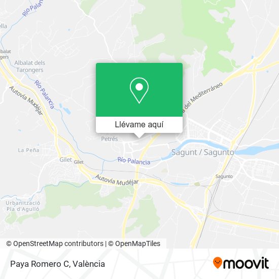 Mapa Paya Romero C