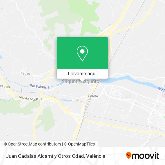Mapa Juan Cadalas Alcami y Otros Cdad
