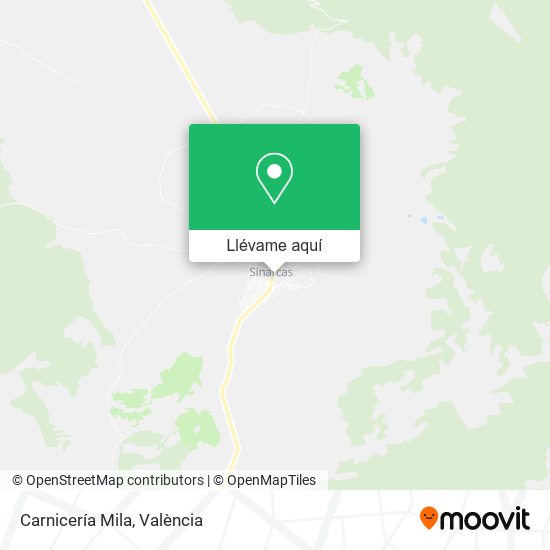 Mapa Carnicería Mila