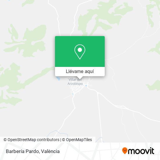 Mapa Barbería Pardo