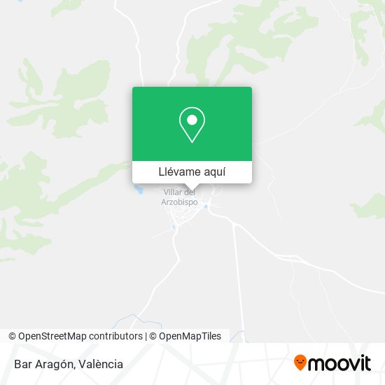 Mapa Bar Aragón