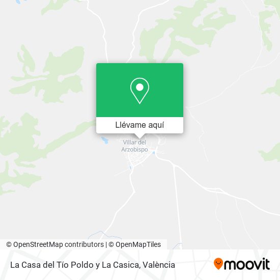 Mapa La Casa del Tío Poldo y La Casica
