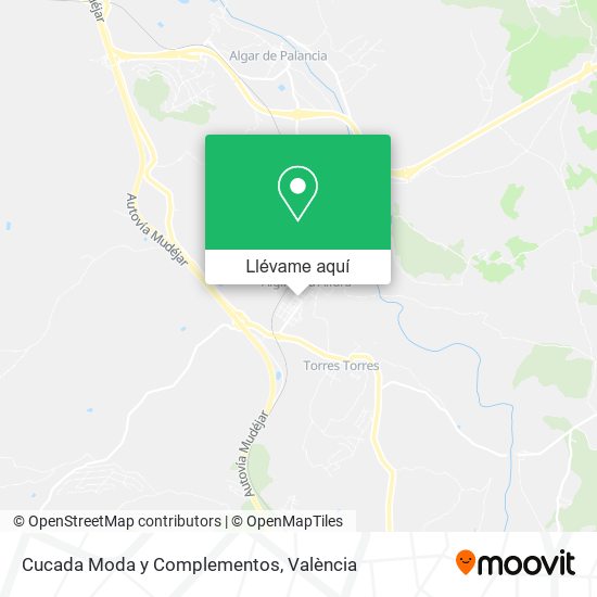 Mapa Cucada Moda y Complementos