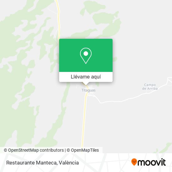 Mapa Restaurante Manteca