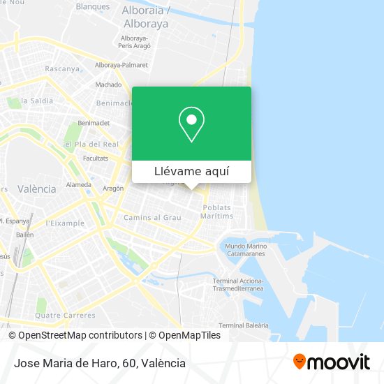 Mapa Jose Maria de Haro, 60