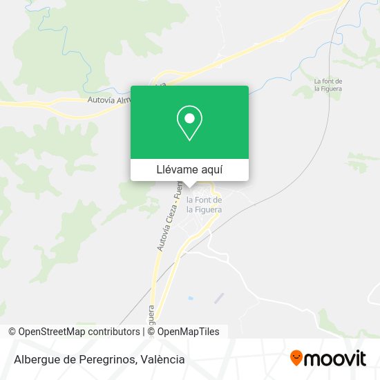 Mapa Albergue de Peregrinos