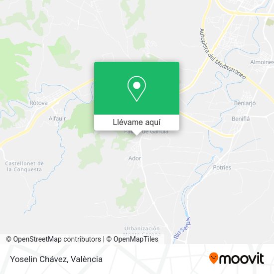 Mapa Yoselin Chávez