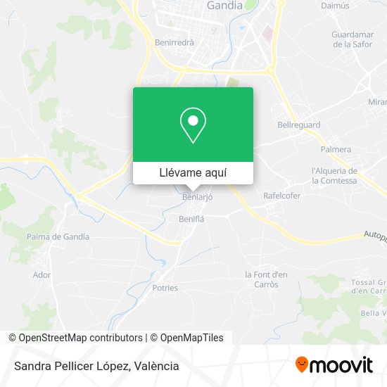 Mapa Sandra Pellicer López