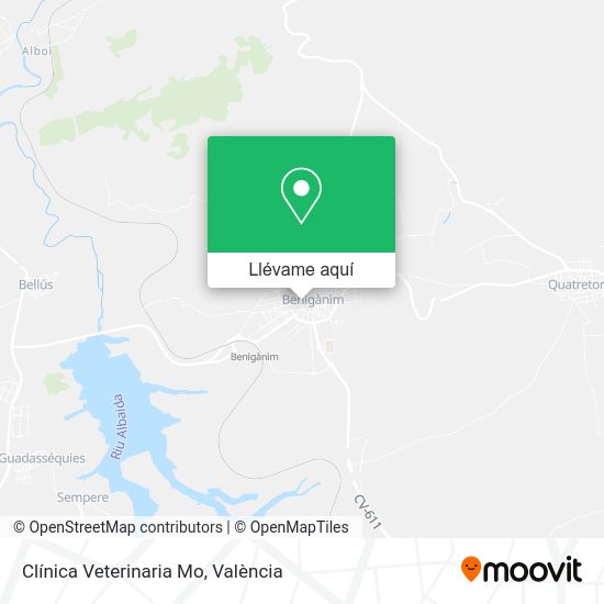Mapa Clínica Veterinaria Mo