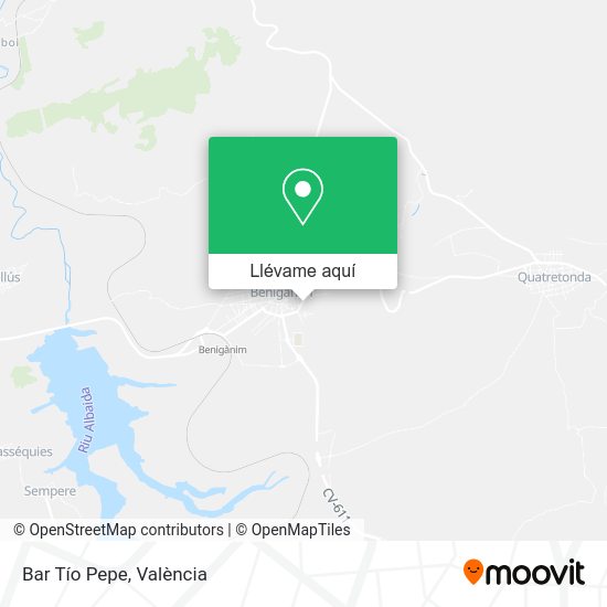 Mapa Bar Tío Pepe