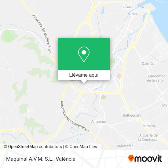 Mapa Maquinal A.V.M. S.L.