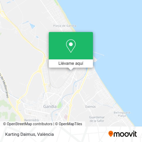 Mapa Karting Daimus