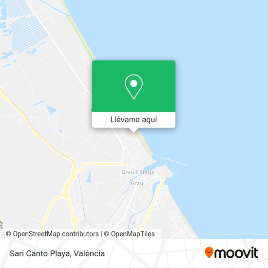 Mapa Sari Canto Playa